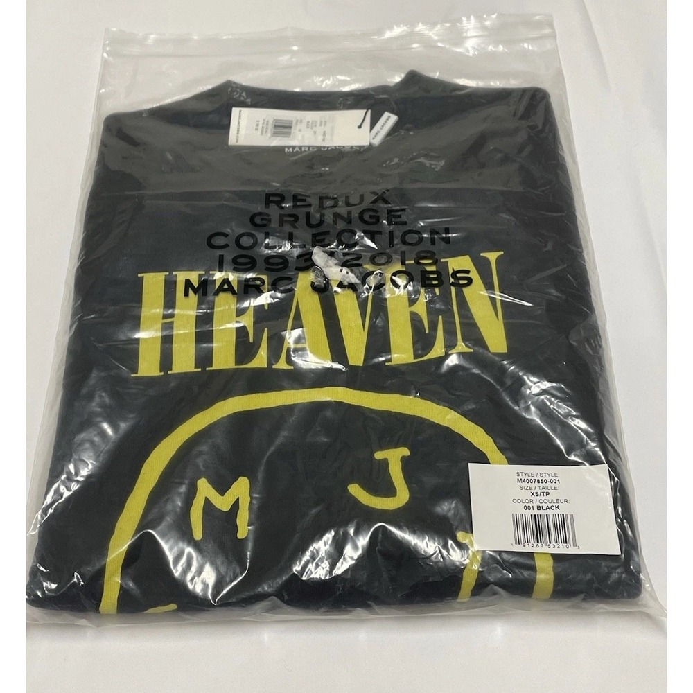 XS NIRVANA Lawsuit 2018 NOS Marc Jacobs Redux Grunge Sweatshirt‎ Unisex-Oversize - Picture 12 of 12